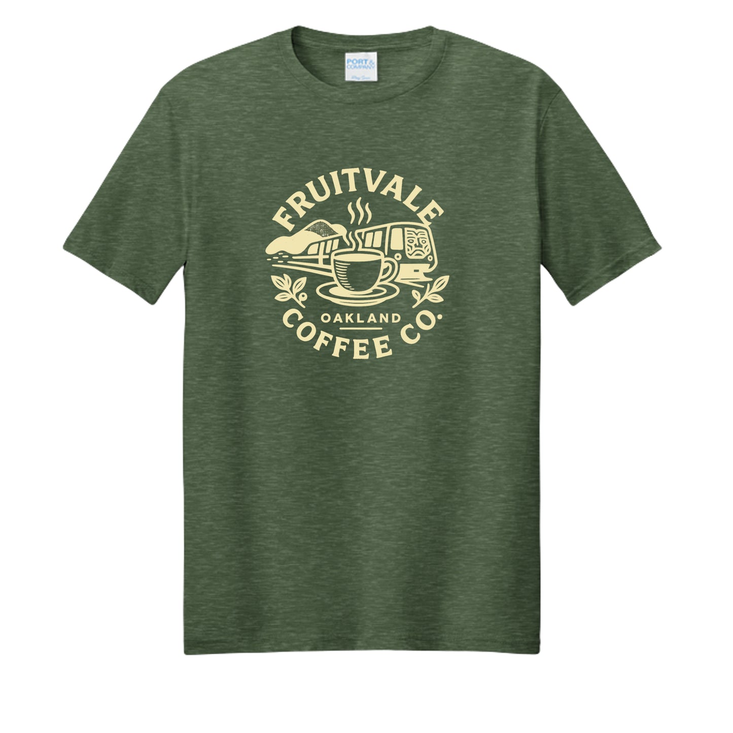 Forest Green Heather - PC455 - FRONT