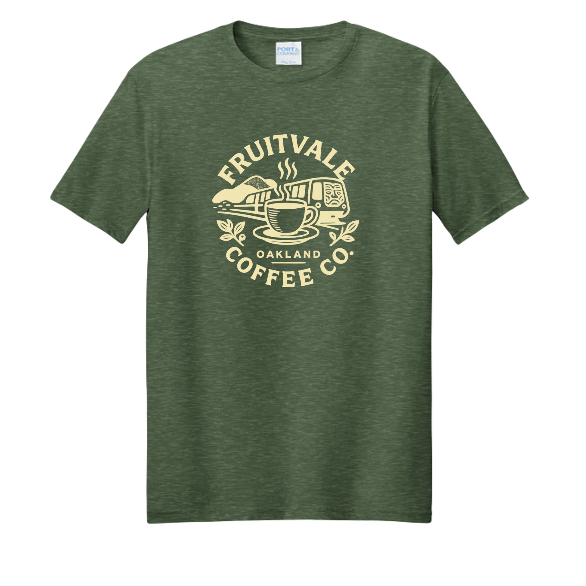 Forest Green Heather - PC455 - FRONT