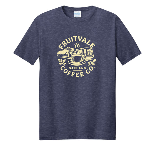 Team Navy Heather - PC455 - FRONT